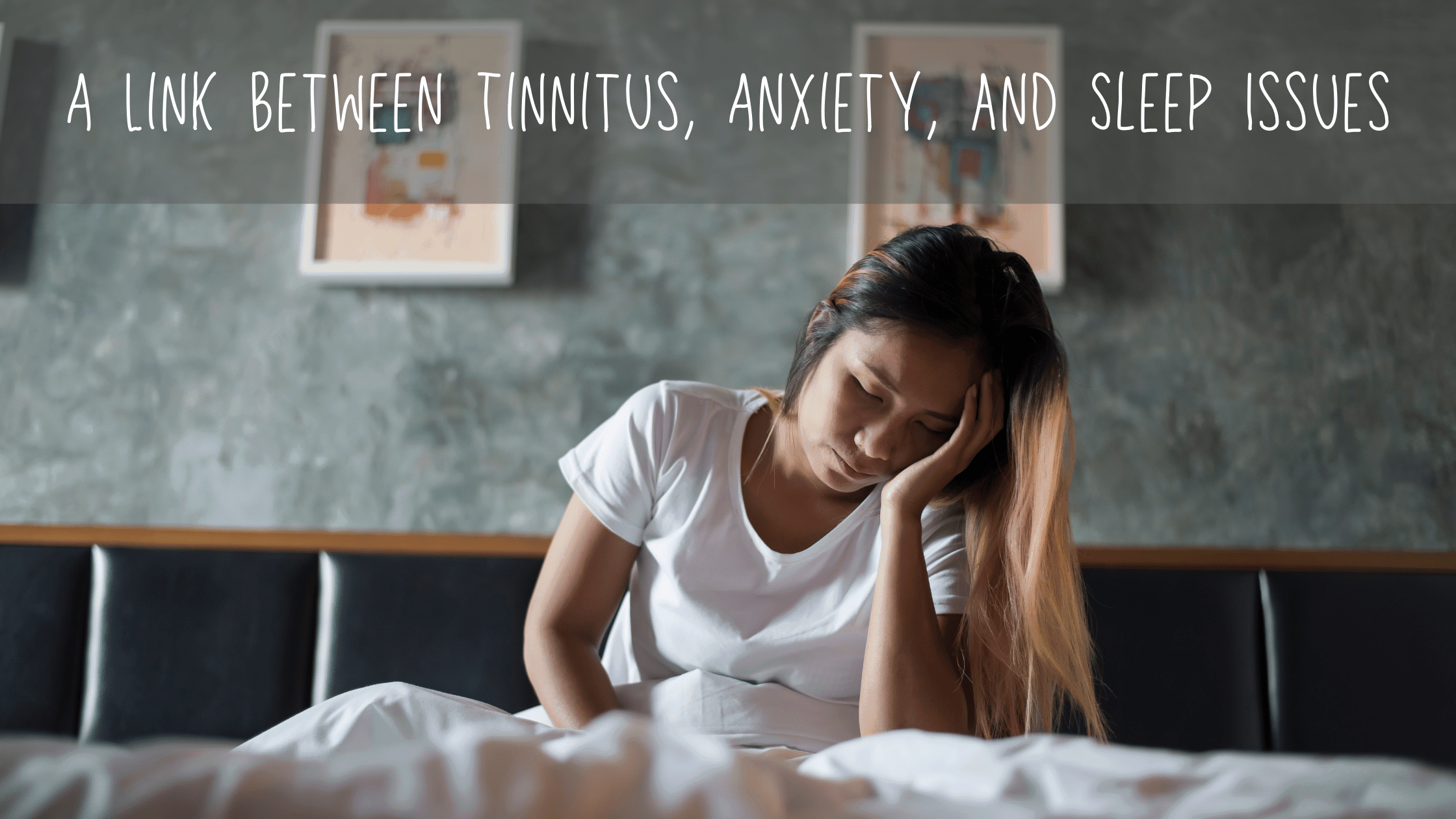 Tinnitus anxiety on sale