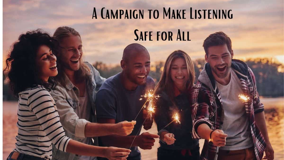 Group of people holding fireworks